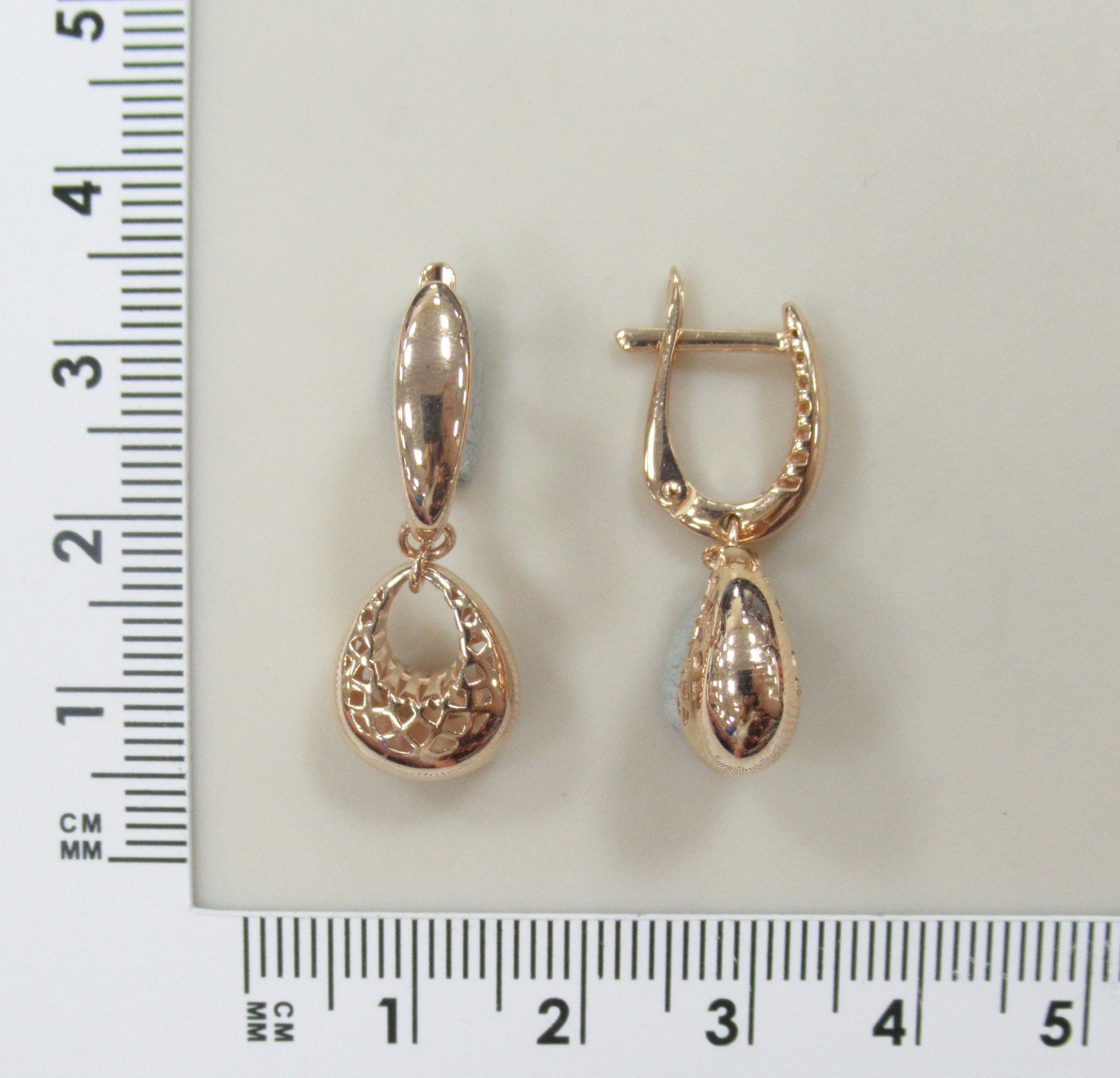 10519-000647 Серьги (Au 585)